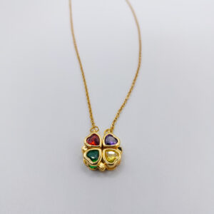 Necklace with Colourful Charm