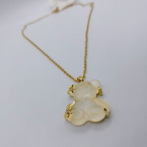 Teddy Bear Pendant Necklace